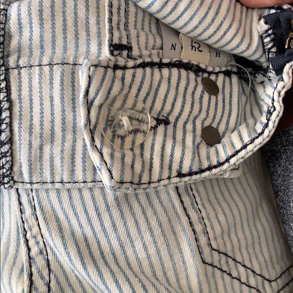 Hudson High Waist Striped Shorts - Picture 5 of 7